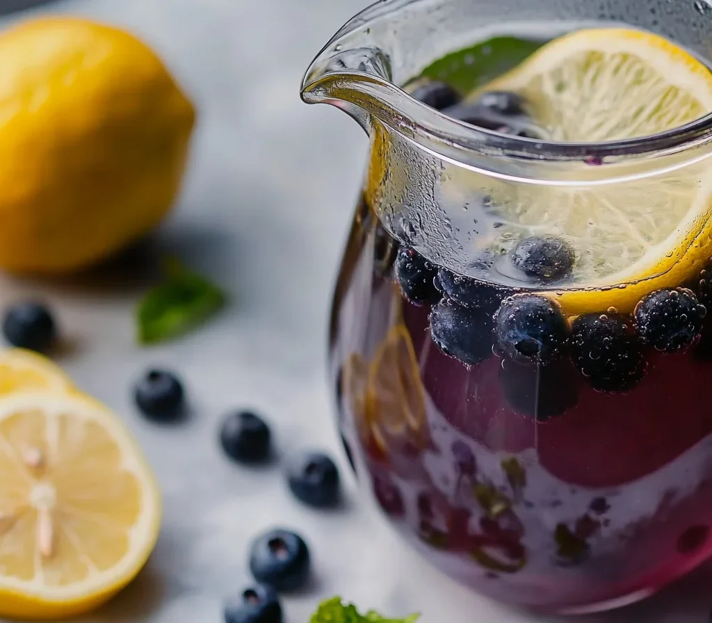 Antioxidant Blueberry-Lemon Green Tea