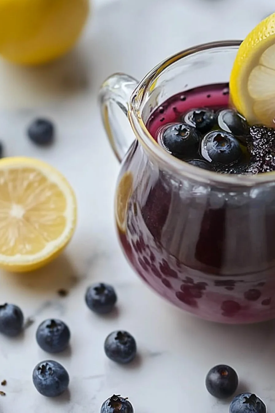 Antioxidant Blueberry-Lemon Green Tea
