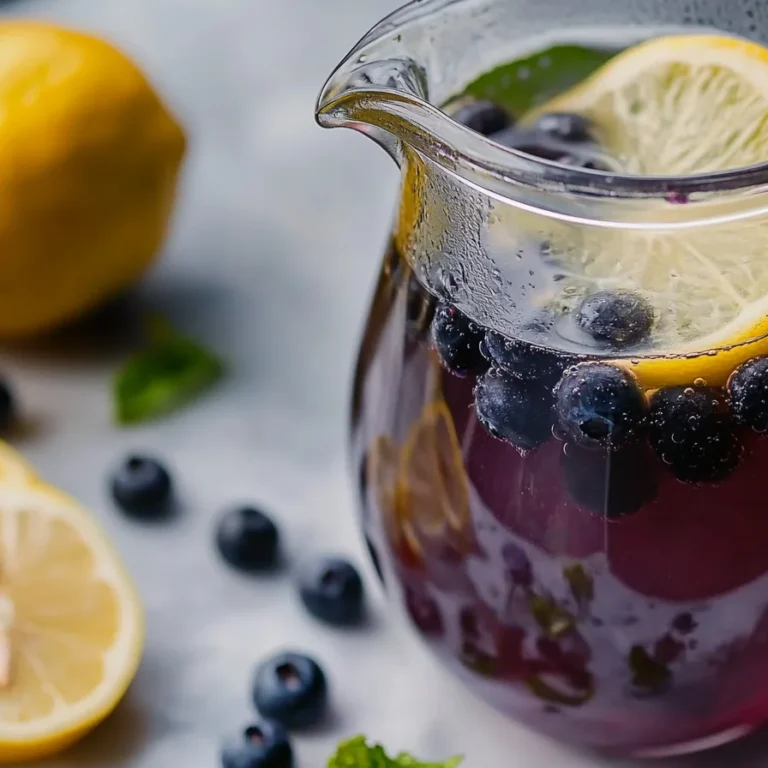 Antioxidant Blueberry-Lemon Green Tea