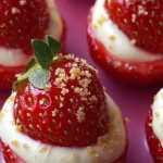 Best Cheesecake Deviled Strawberries