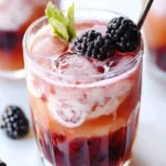 Blackberry Tea Iced Tea Latte