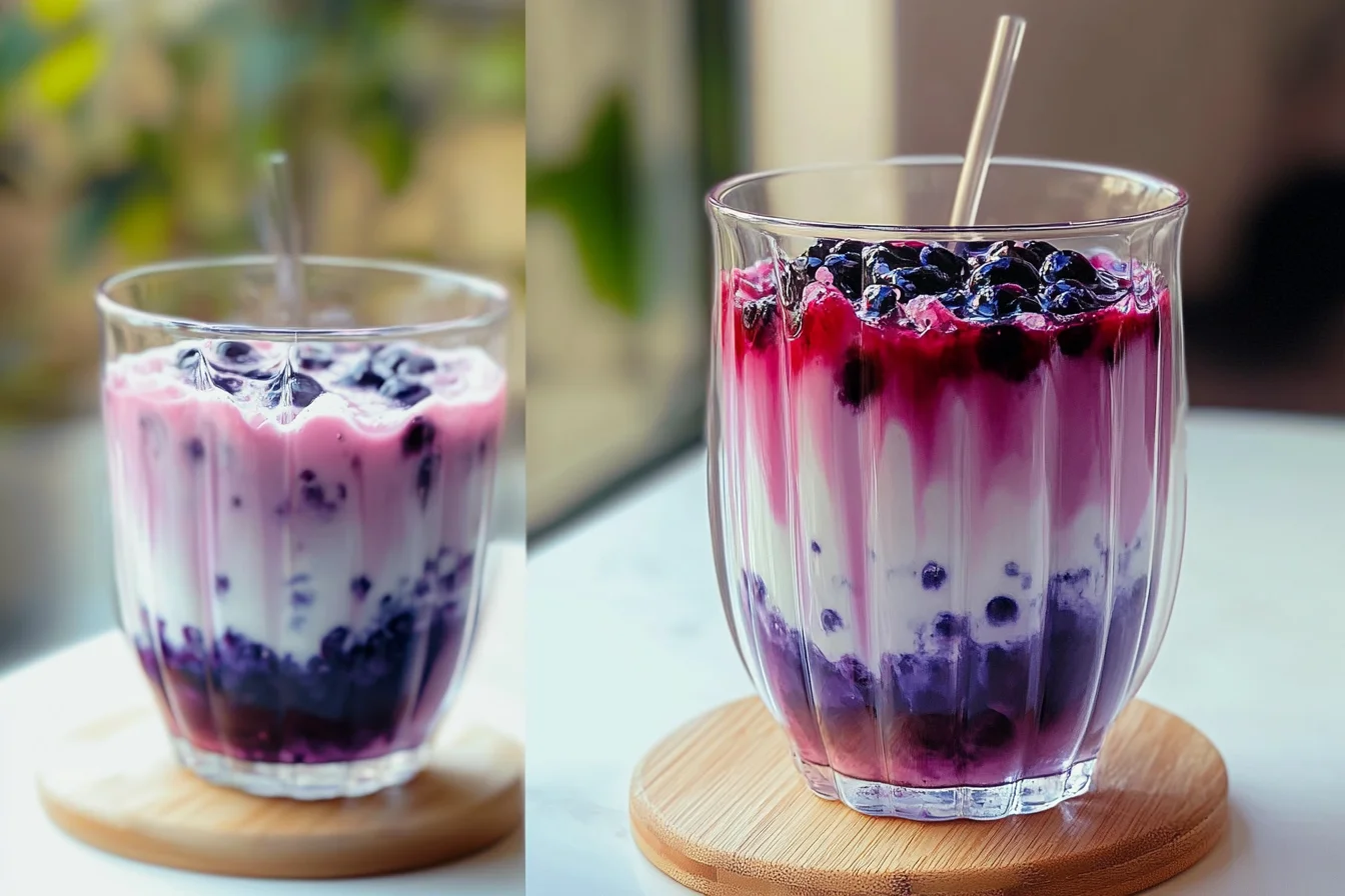 Blueberry Milk Tea