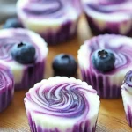 Blueberry Swirl Yogurt Bites