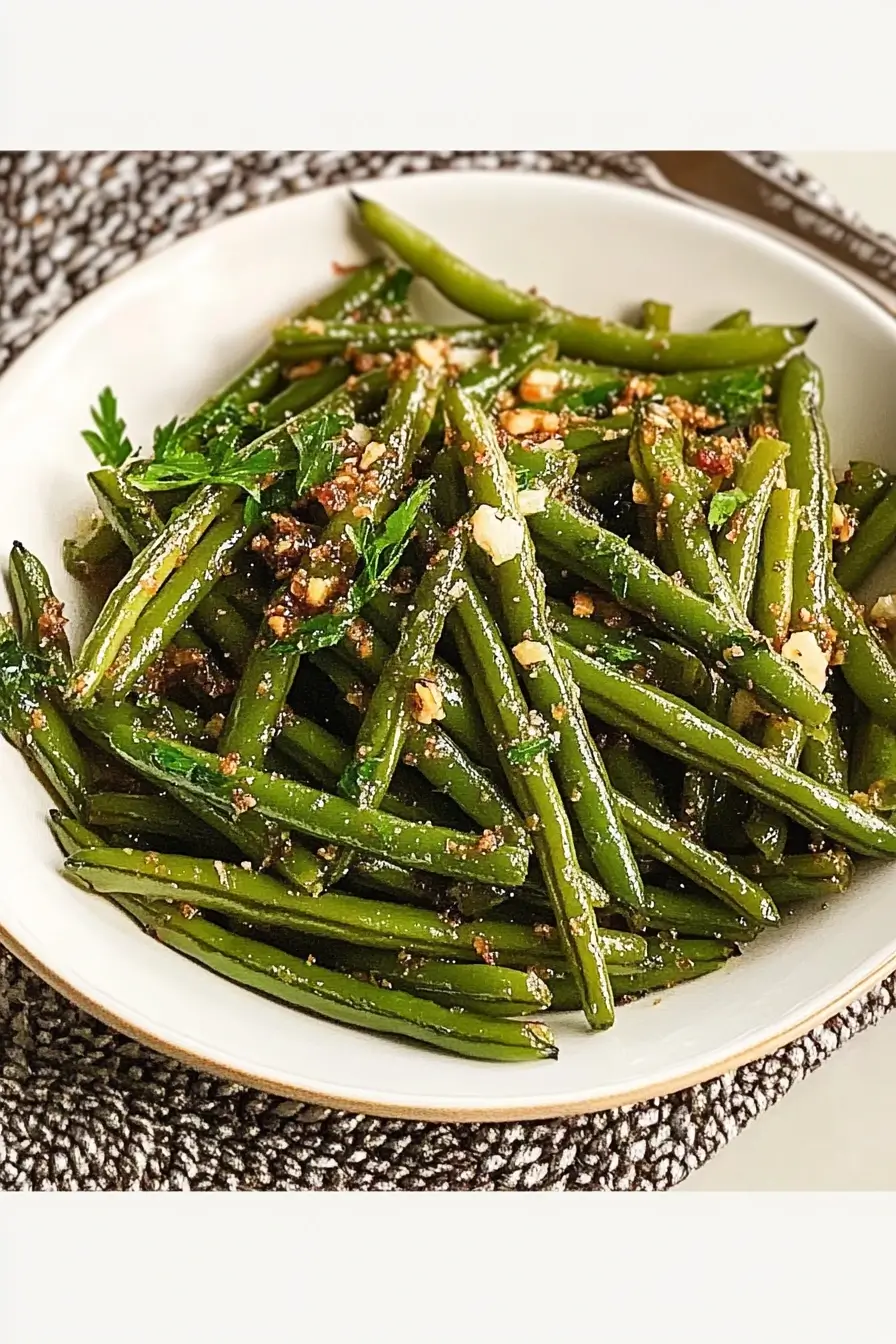 Broiled Green Beans