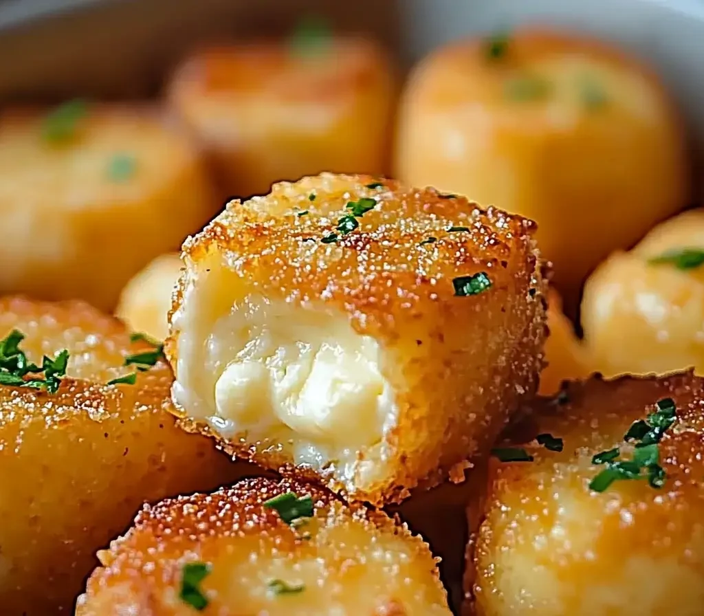 Cheesy Parmesan Mozzarella Bites
