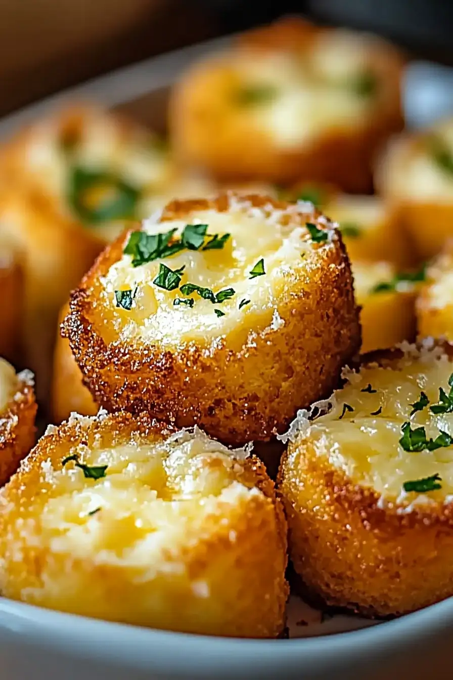 Cheesy Parmesan Mozzarella Bites