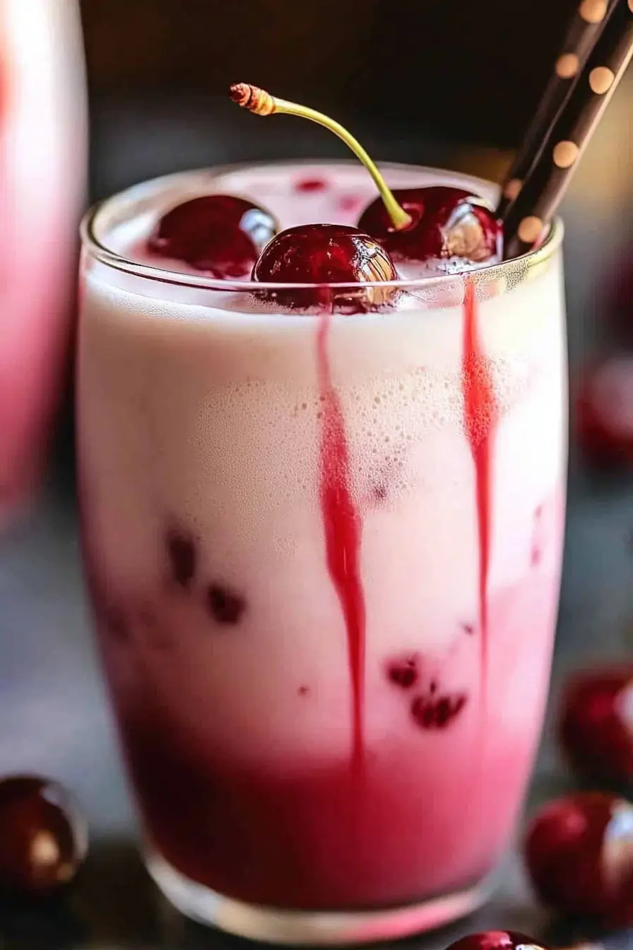 Cherry Earl Grey Milk Tea