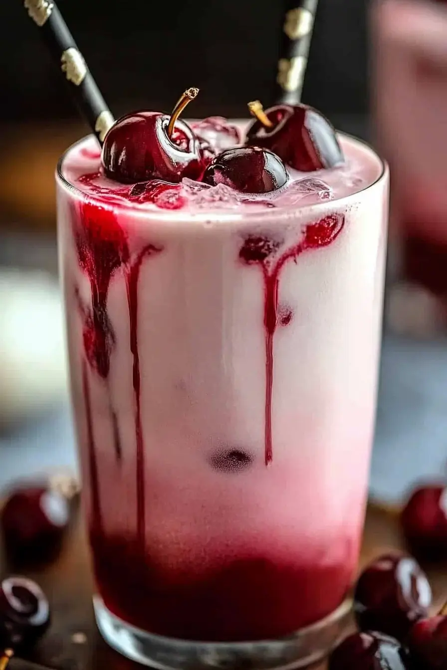 Cherry Earl Grey Milk Tea