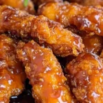Crispy Hot Honey Chicken Tenders