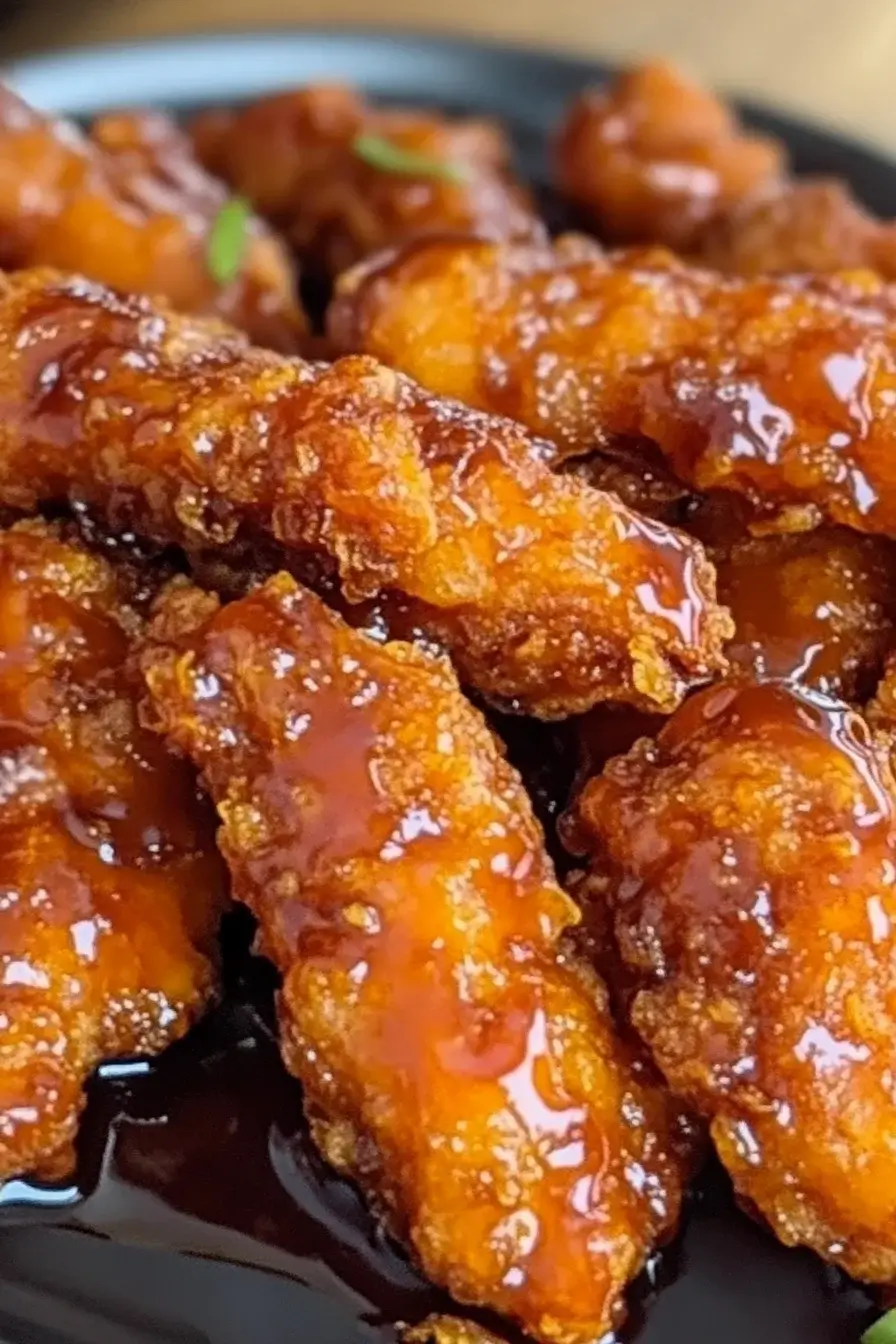 Crispy Hot Honey Chicken Tenders