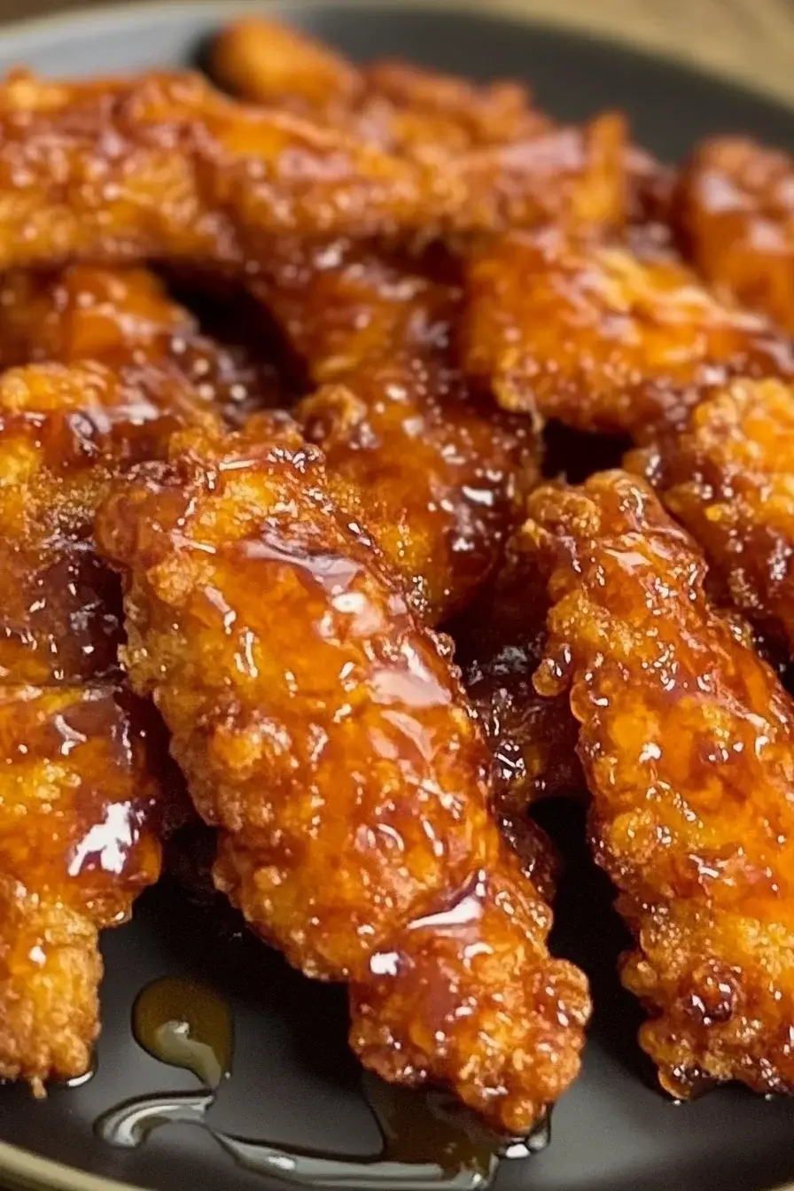 Crispy Hot Honey Chicken Tenders