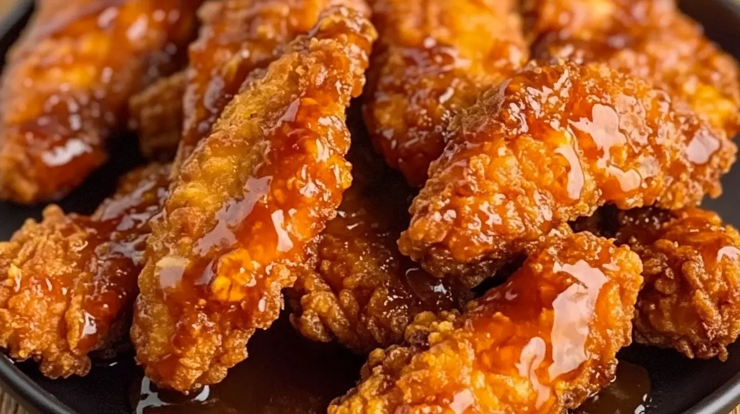Crispy Hot Honey Chicken Tenders