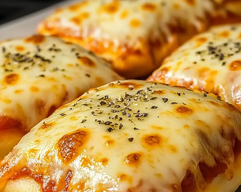 Homemade Easy Cheesy Pizza Pockets