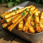 Low Calorie Air Fryer Zucchini Fries