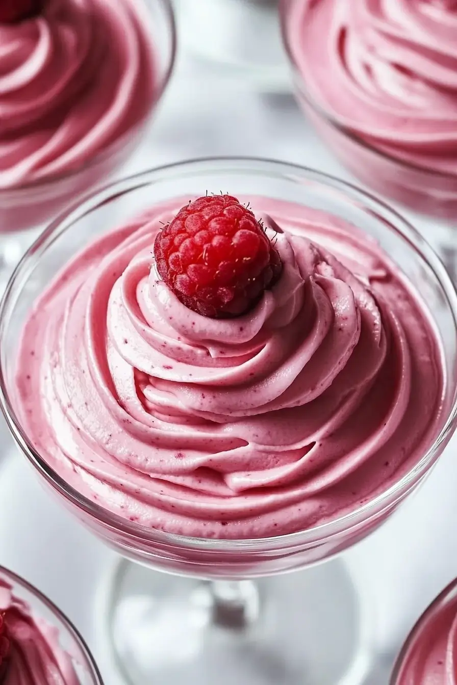 Raspberry Mousse