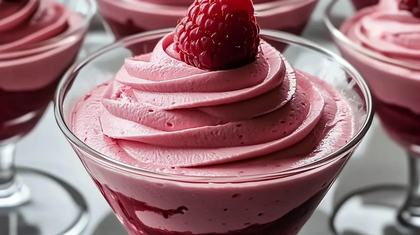 Raspberry Mousse