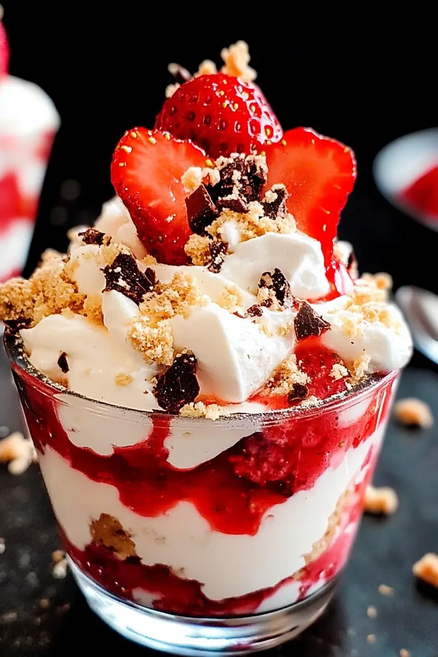 Strawberry Eton Mess