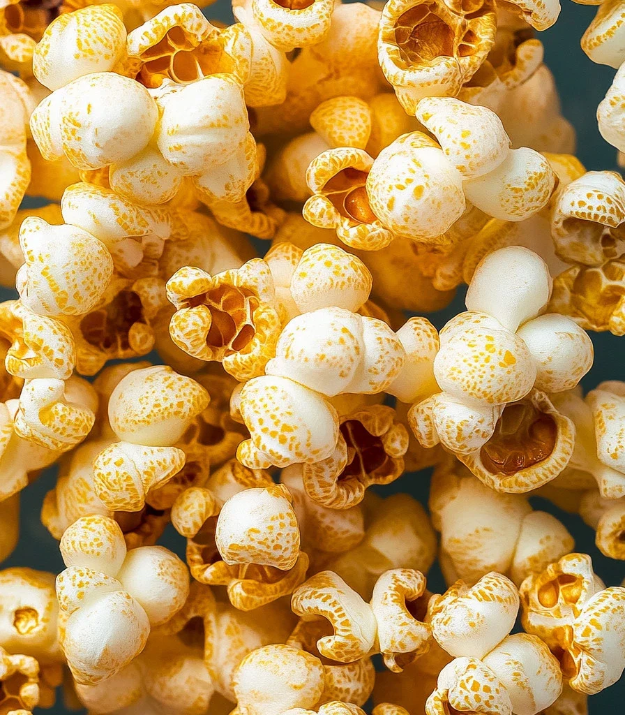 A bowl of sweet, golden Honey Popcorn served as a delightful snack