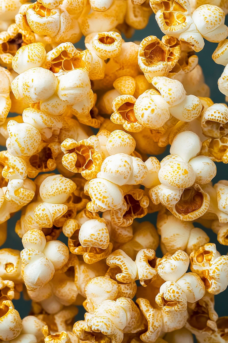 A bowl of sweet, golden Honey Popcorn served as a delightful snack