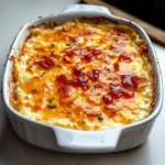 Delicious pepper jelly cheese dip served with crackers