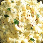 Simple cottage cheese egg salad recipe with fresh ingredients