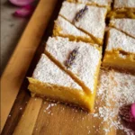 Delicious Lavender Lemon Bars with a citrusy and floral flavor profile