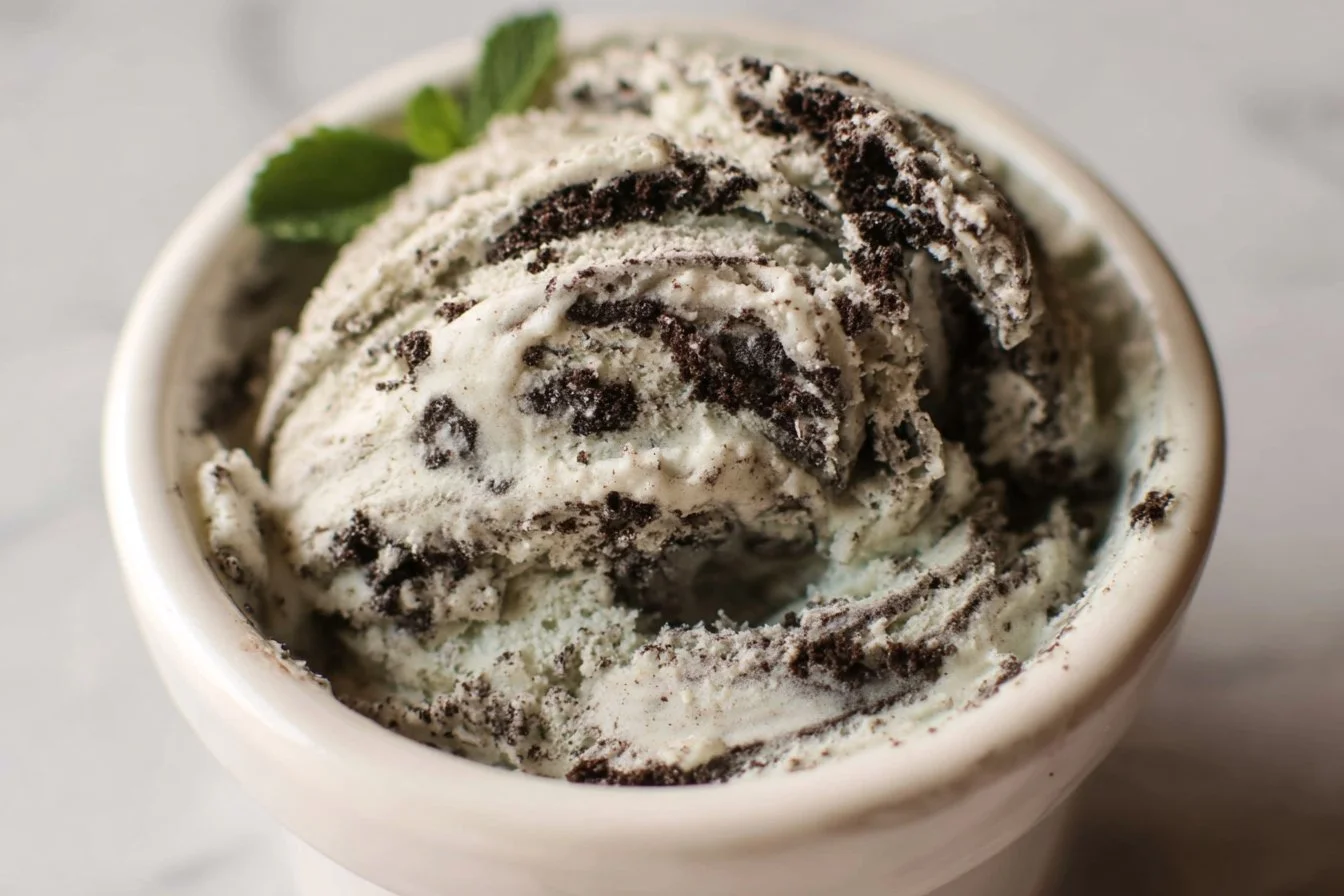 Ninja Creami Mint Cookies & Cream Ice Cream