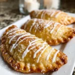 Delicious simple fried peach hand pies with a golden crust and sweet peach filling.
