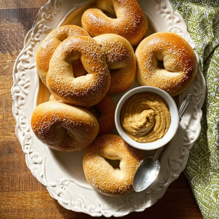 Homemade soft pretzels fresh out of the oven, golden brown and sprinkled with salt.