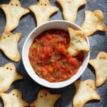 Spooky Baked Halloween Chips perfect for Halloween celebrations