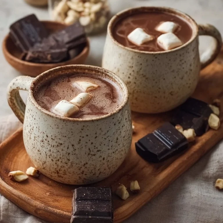 Delicious Kahlua hot chocolate topped with whipped cream in a cozy mug
