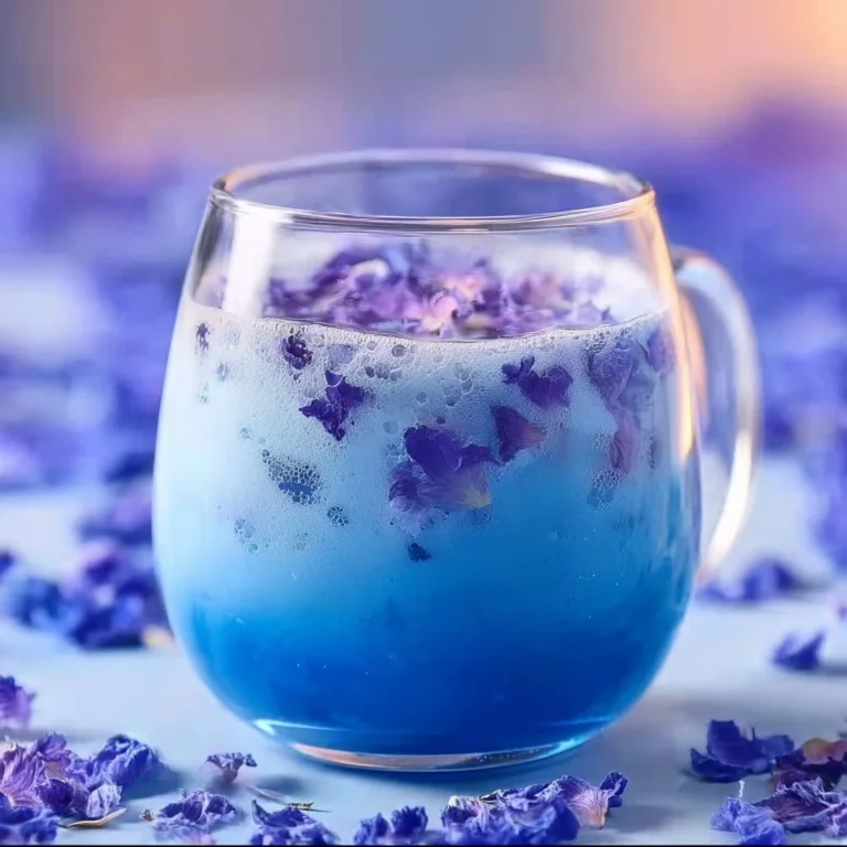 Delicious Moon Milk Tea served in a beautiful cup with soothing colors.