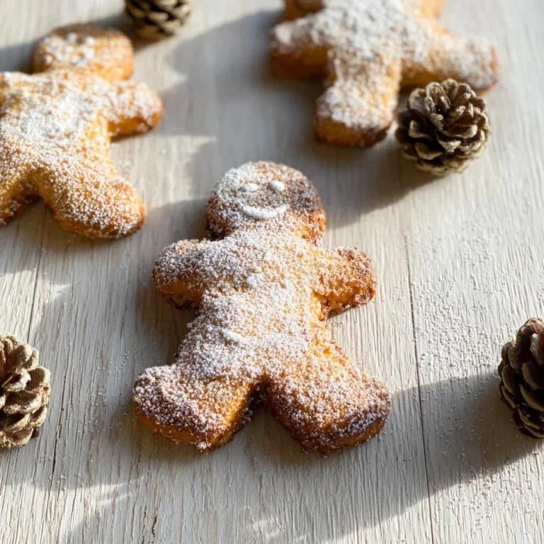 Nutella stuffed pastry gingerbread men design on a festive platter