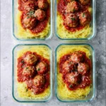 Paleo Turkey Meatballs Meal Prep Bowls packed with veggies and flavor