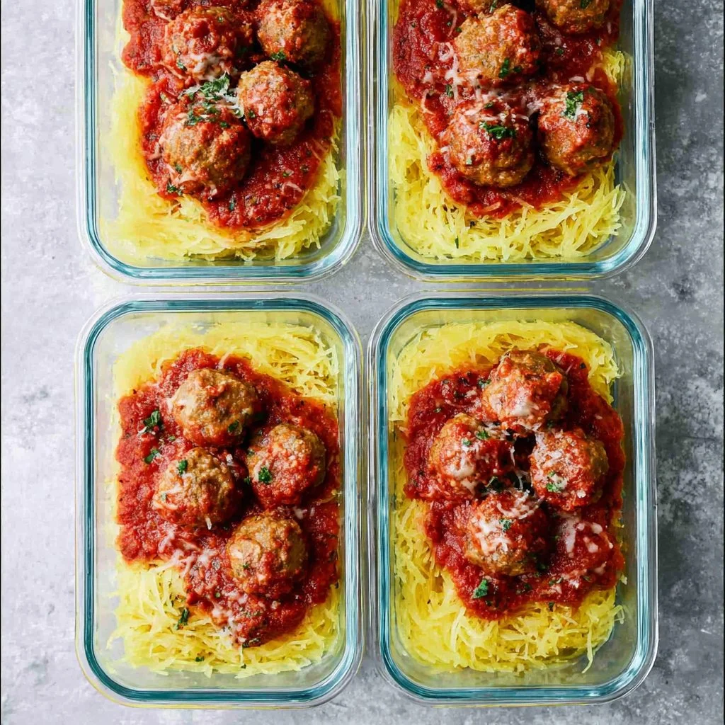 Paleo Turkey Meatballs Meal Prep Bowls packed with veggies and flavor
