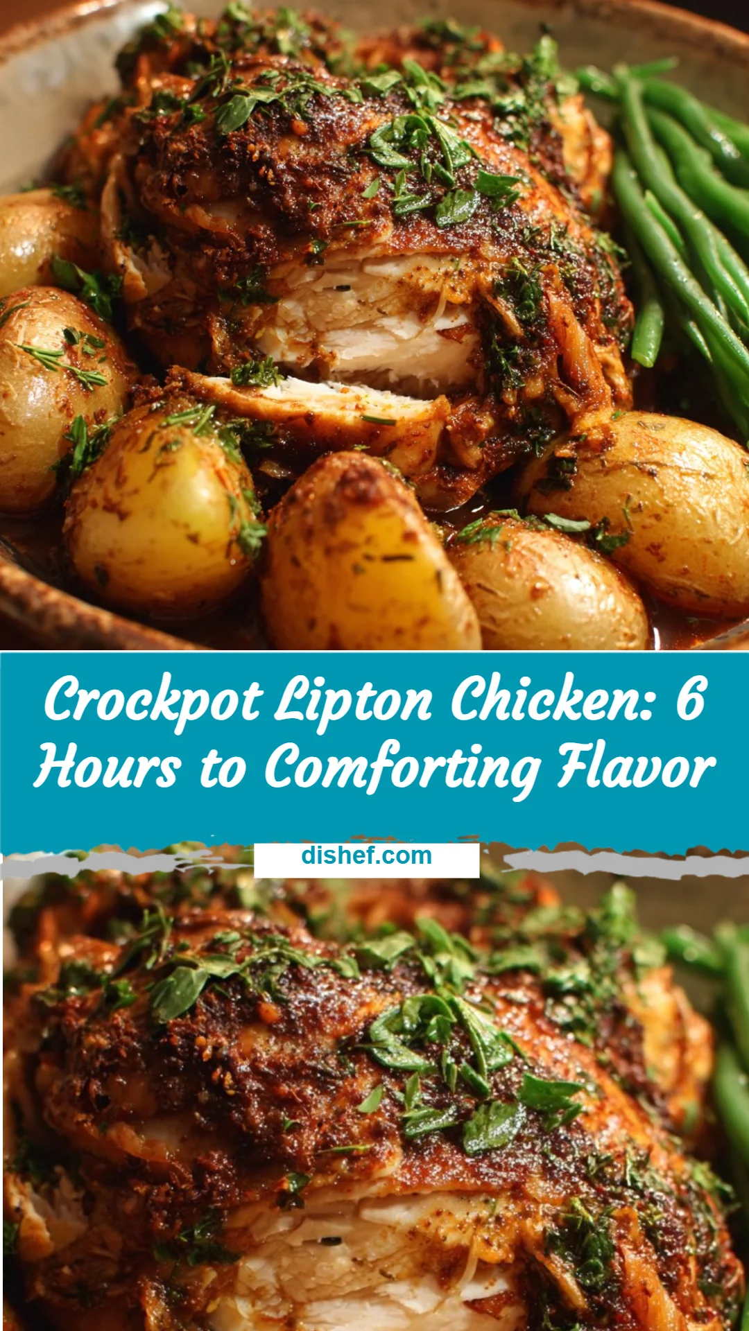 Crockpot Lipton Chicken: 6 Hours to Comforting Flavor