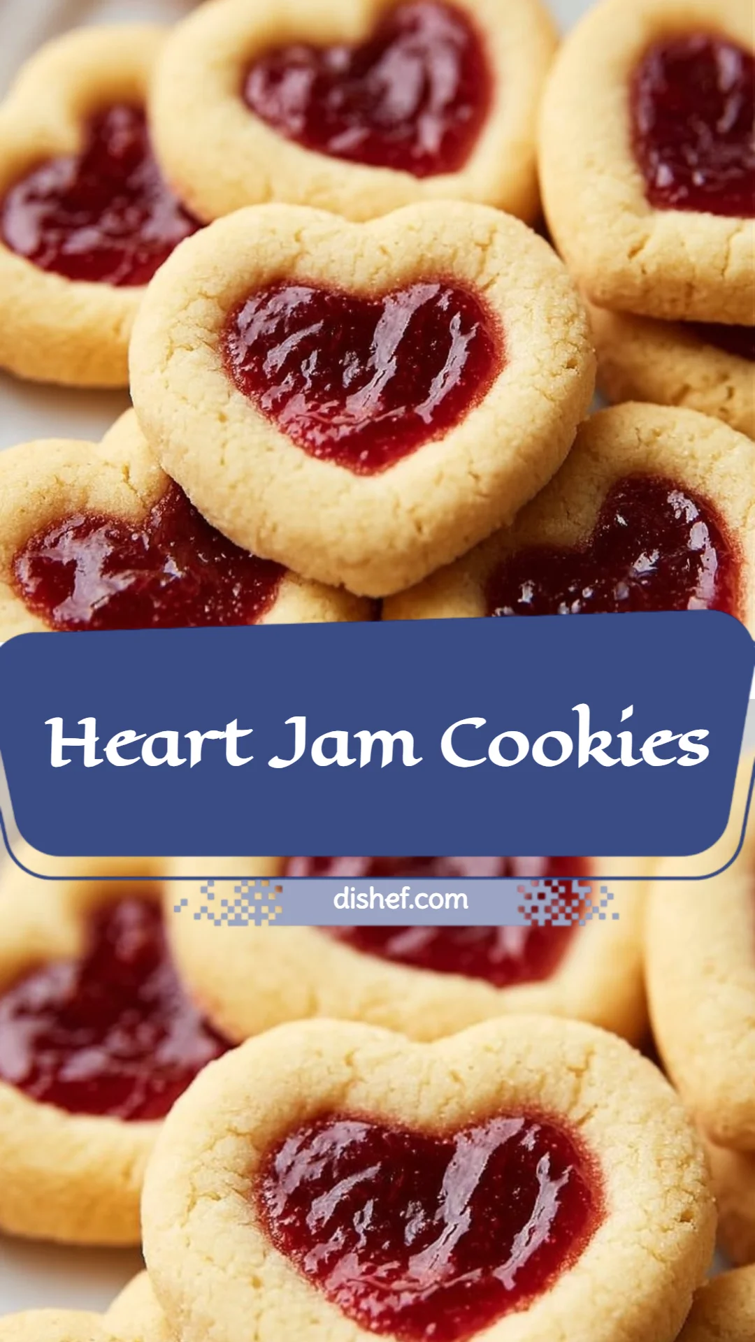 Heart Jam Cookies