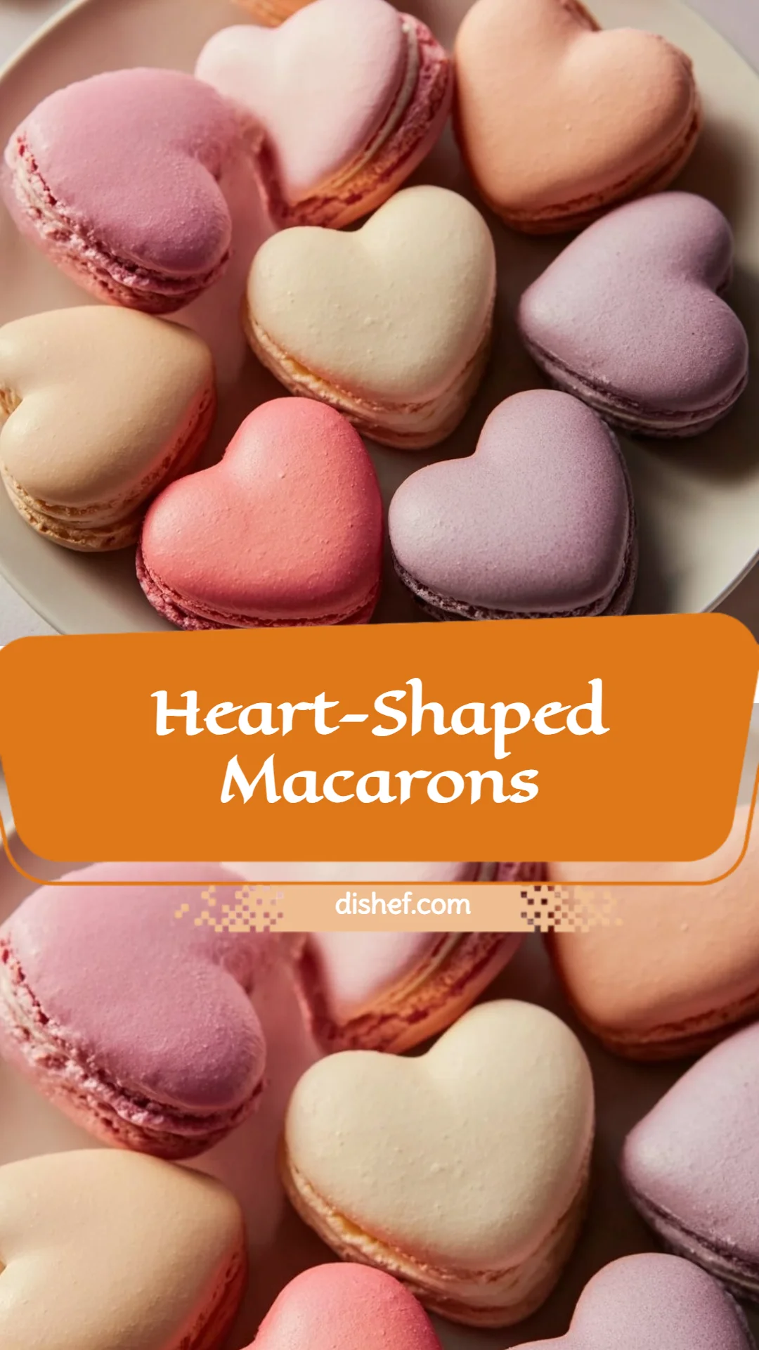 Heart-Shaped Macarons