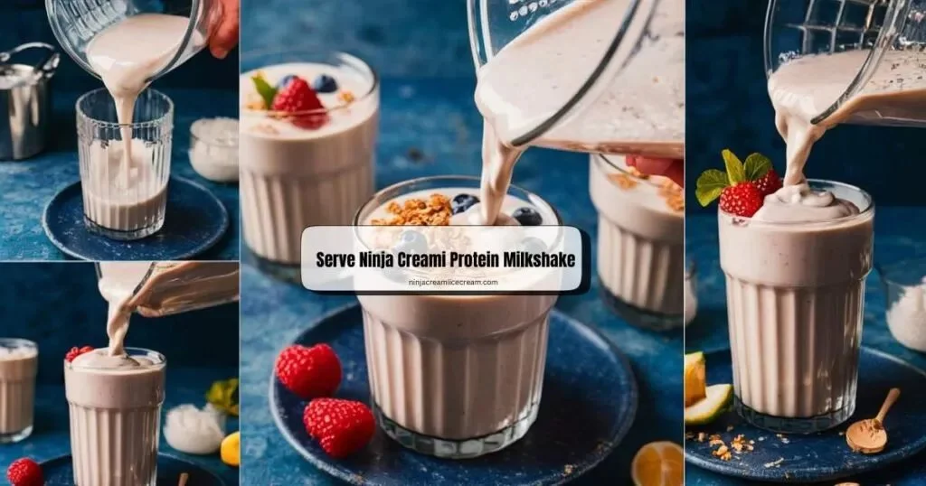 Ninja Creami Protein Milkshake Recipe