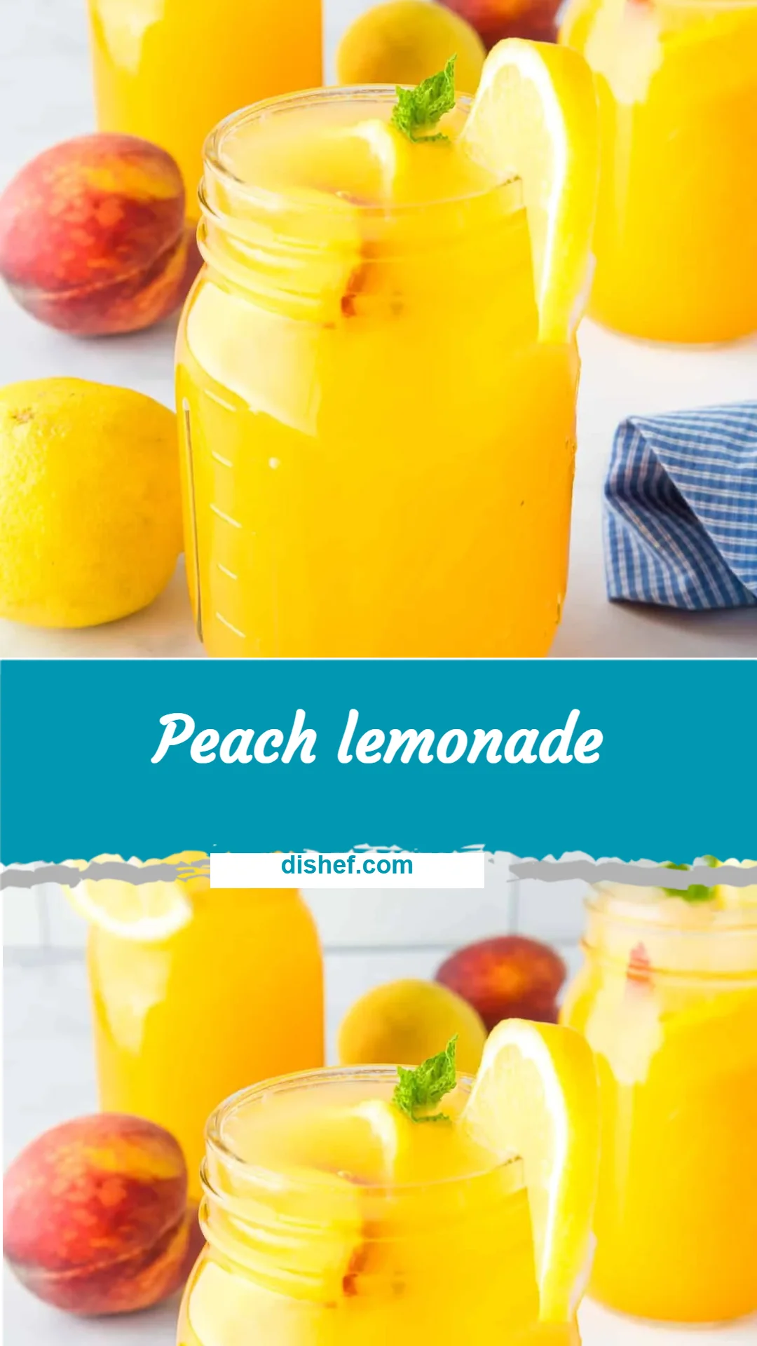 Peach lemonade