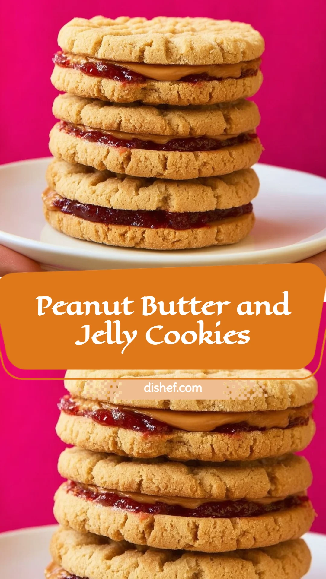 Peanut Butter and Jelly Cookies