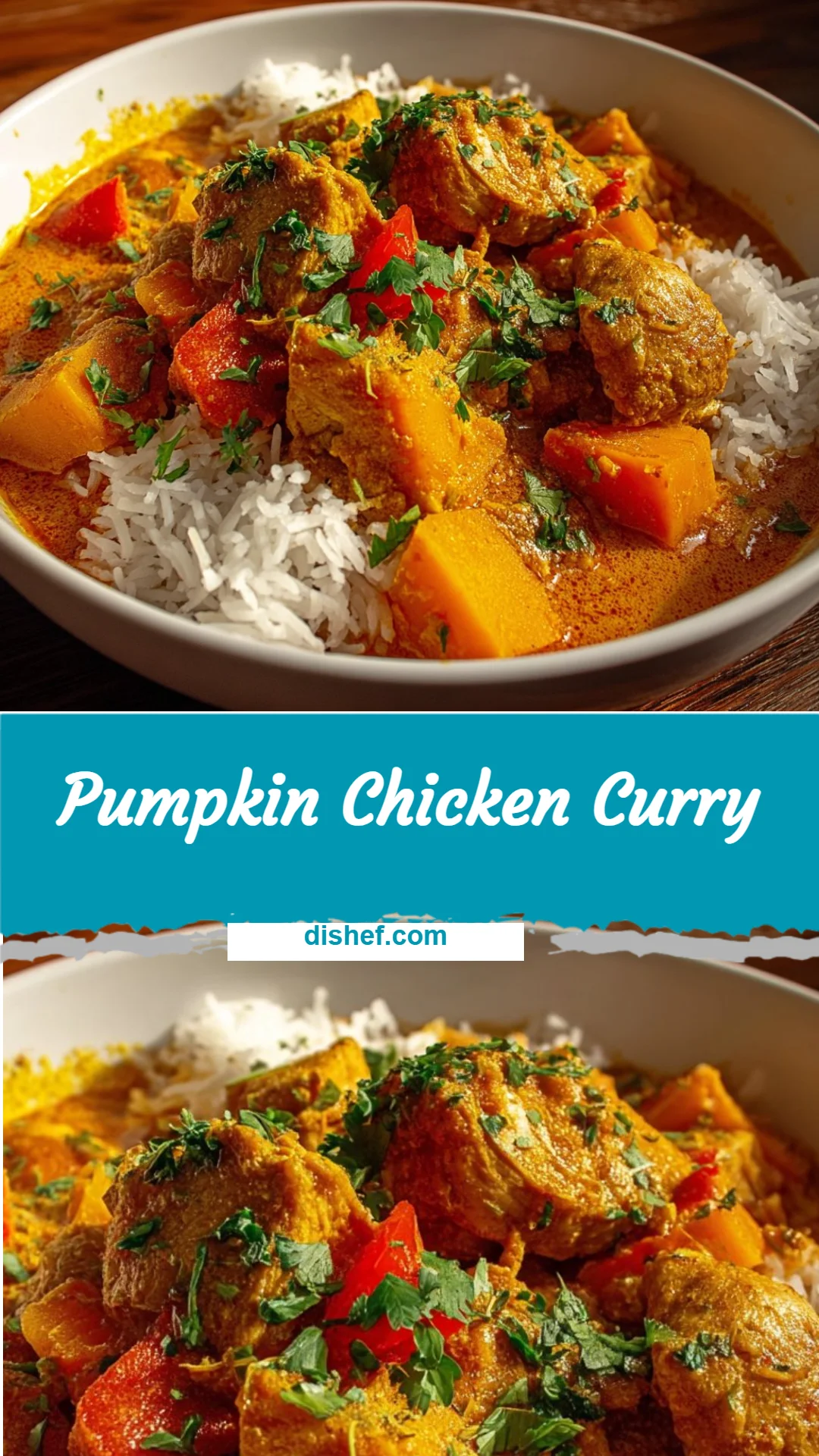 Pumpkin Chicken Curry