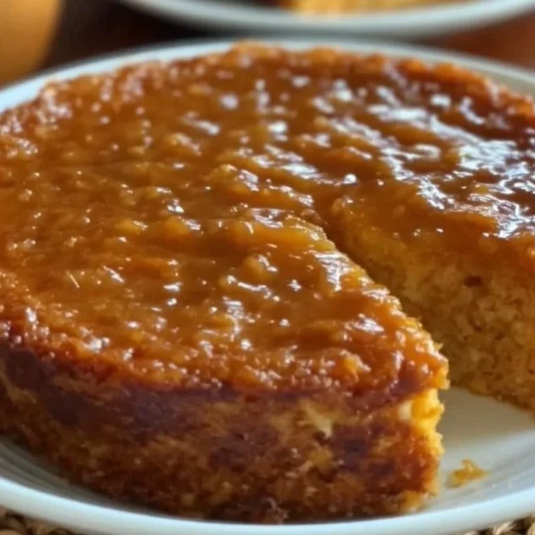Delicious homemade sweet potato pudding served in a bowl