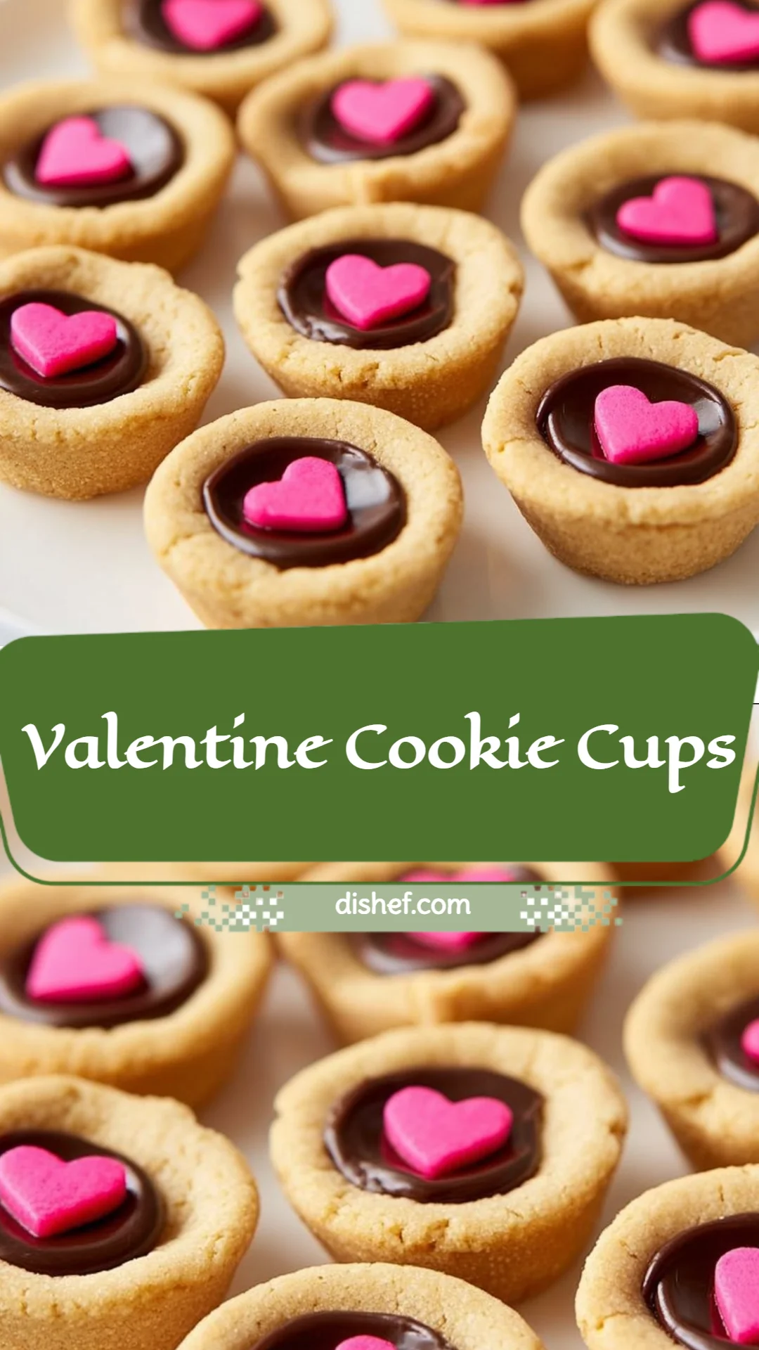 Valentine Cookie Cups