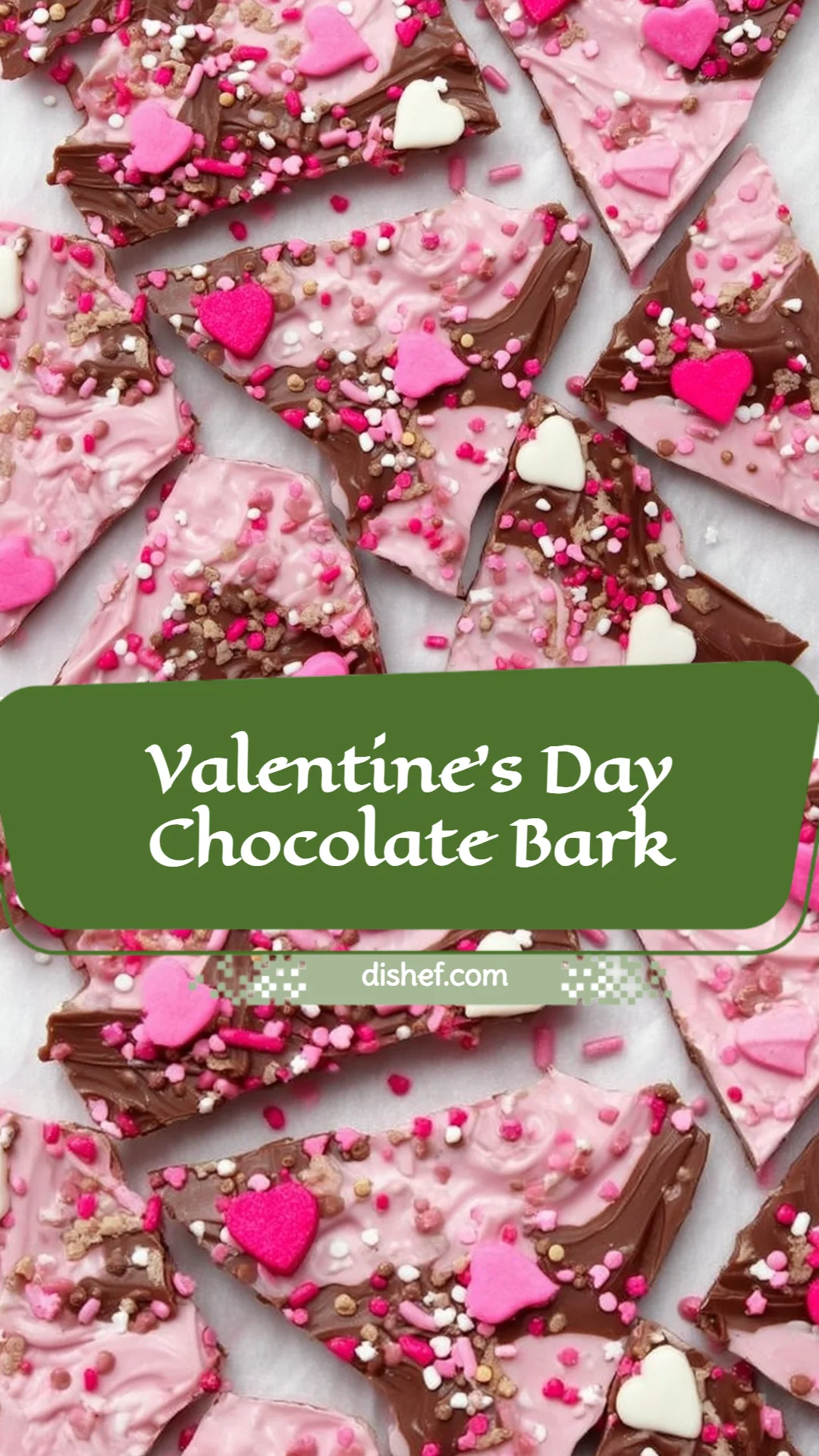 Valentine’s Day Chocolate Bark