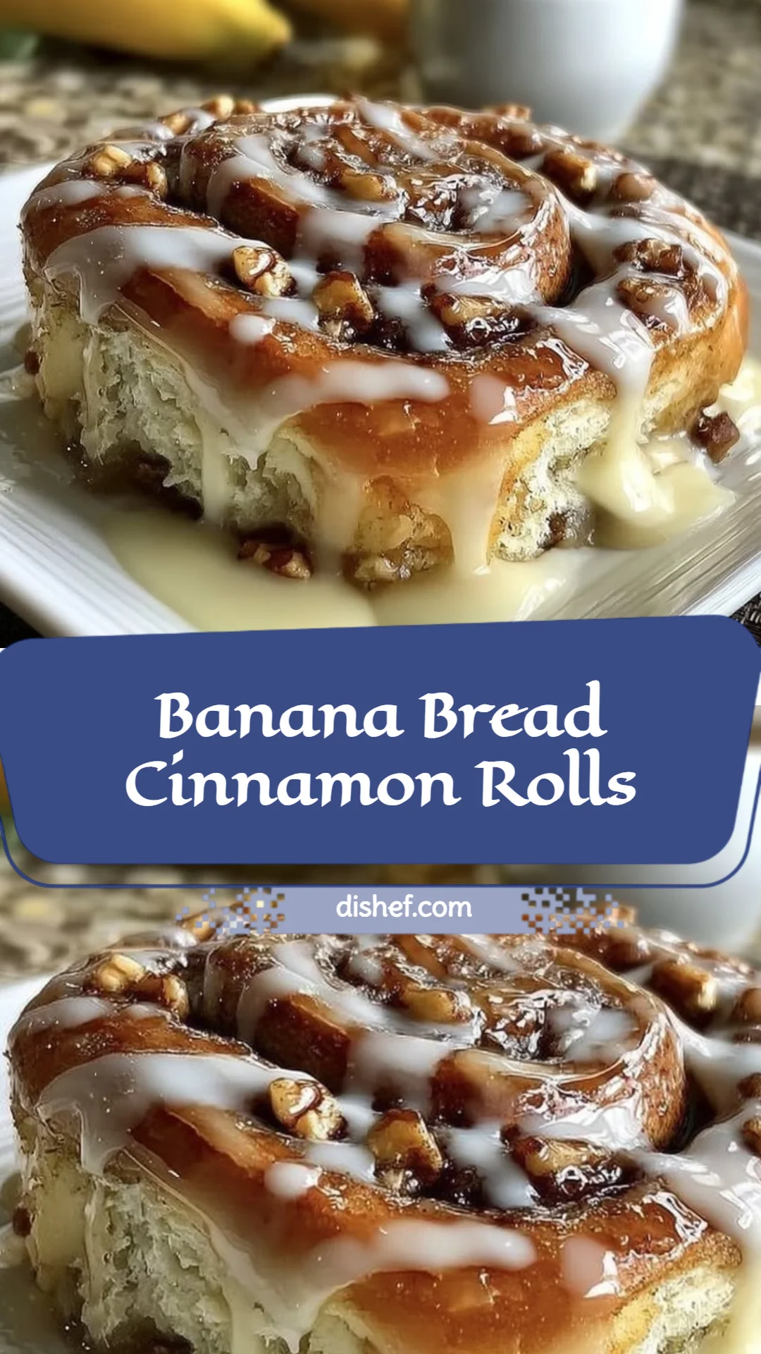 Banana Bread Cinnamon Rolls