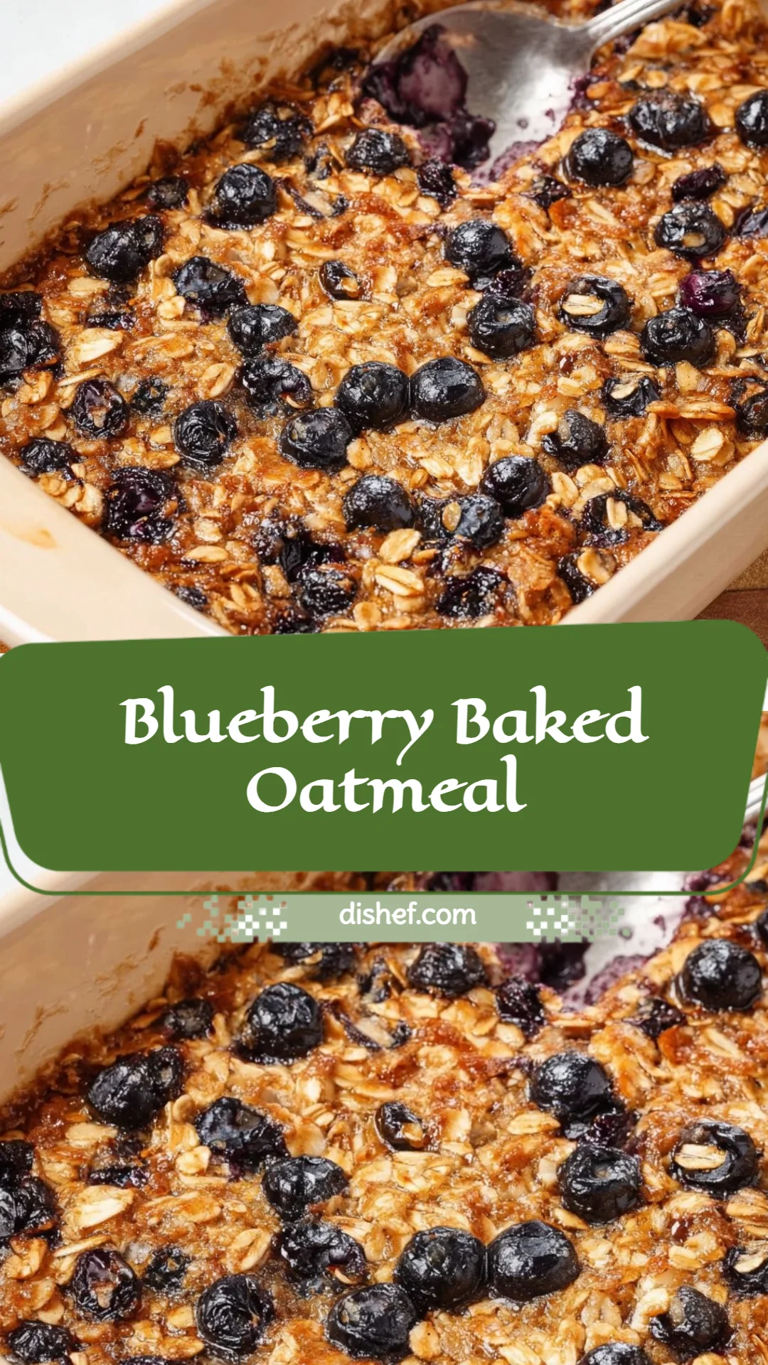 Blueberry Baked Oatmeal