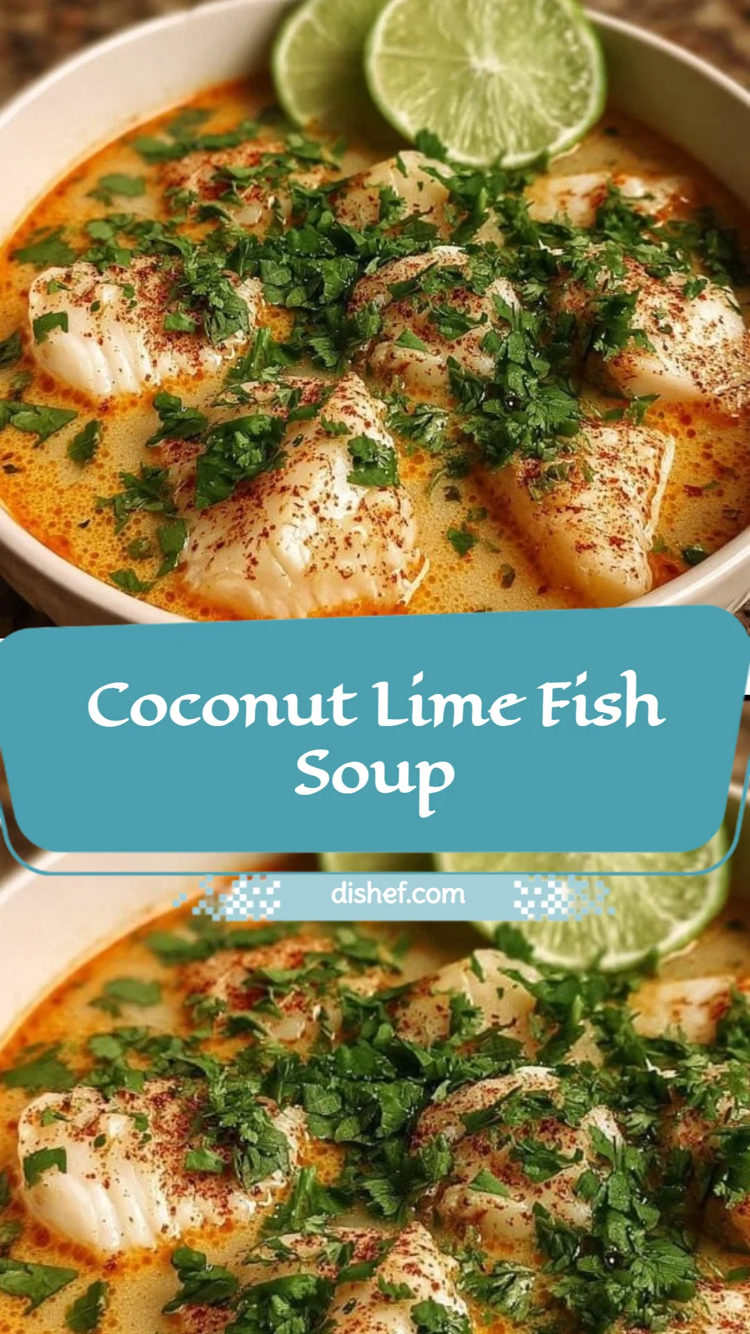 Coconut Lime Fish Soup