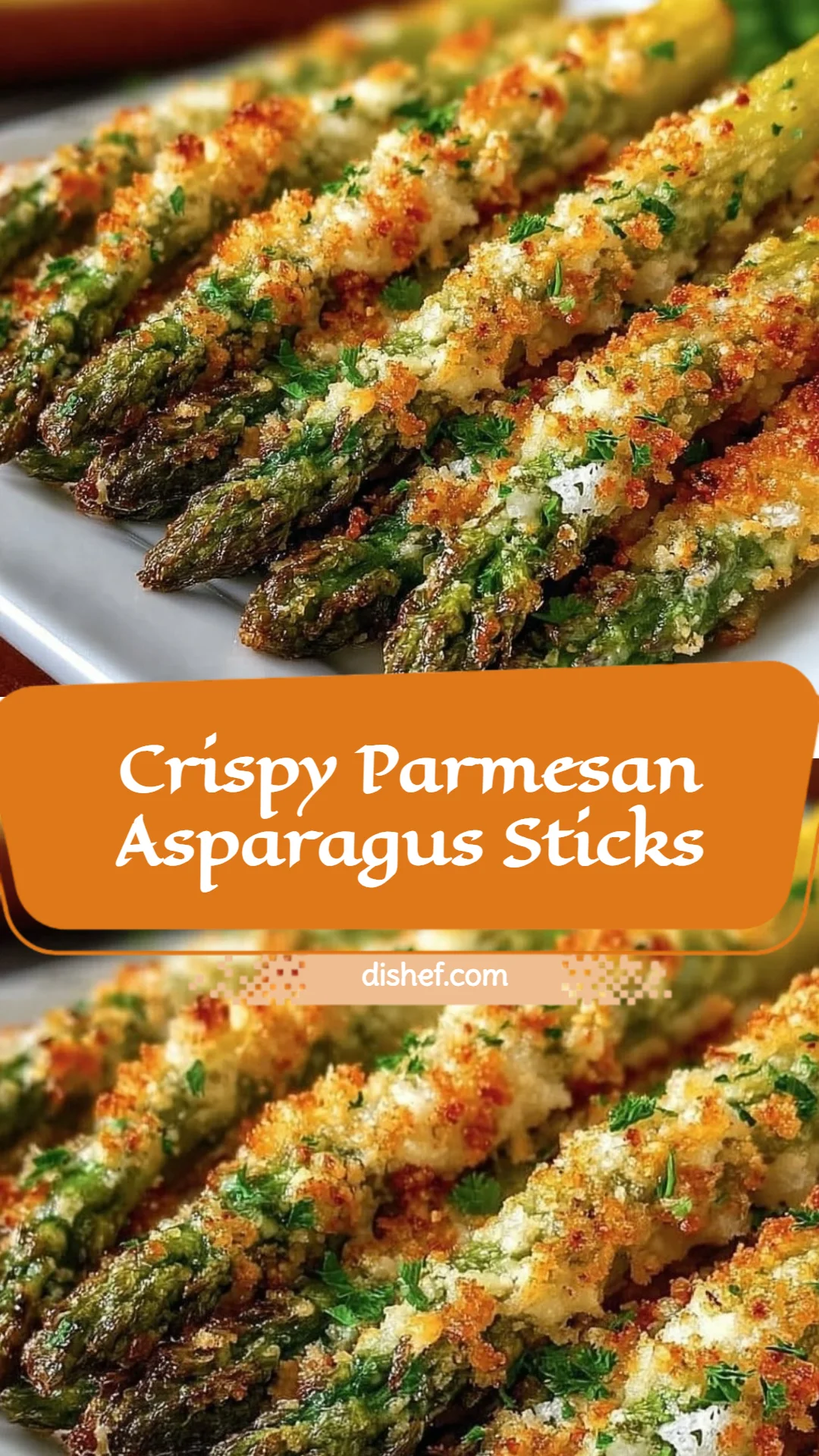 Crispy Parmesan Asparagus Sticks