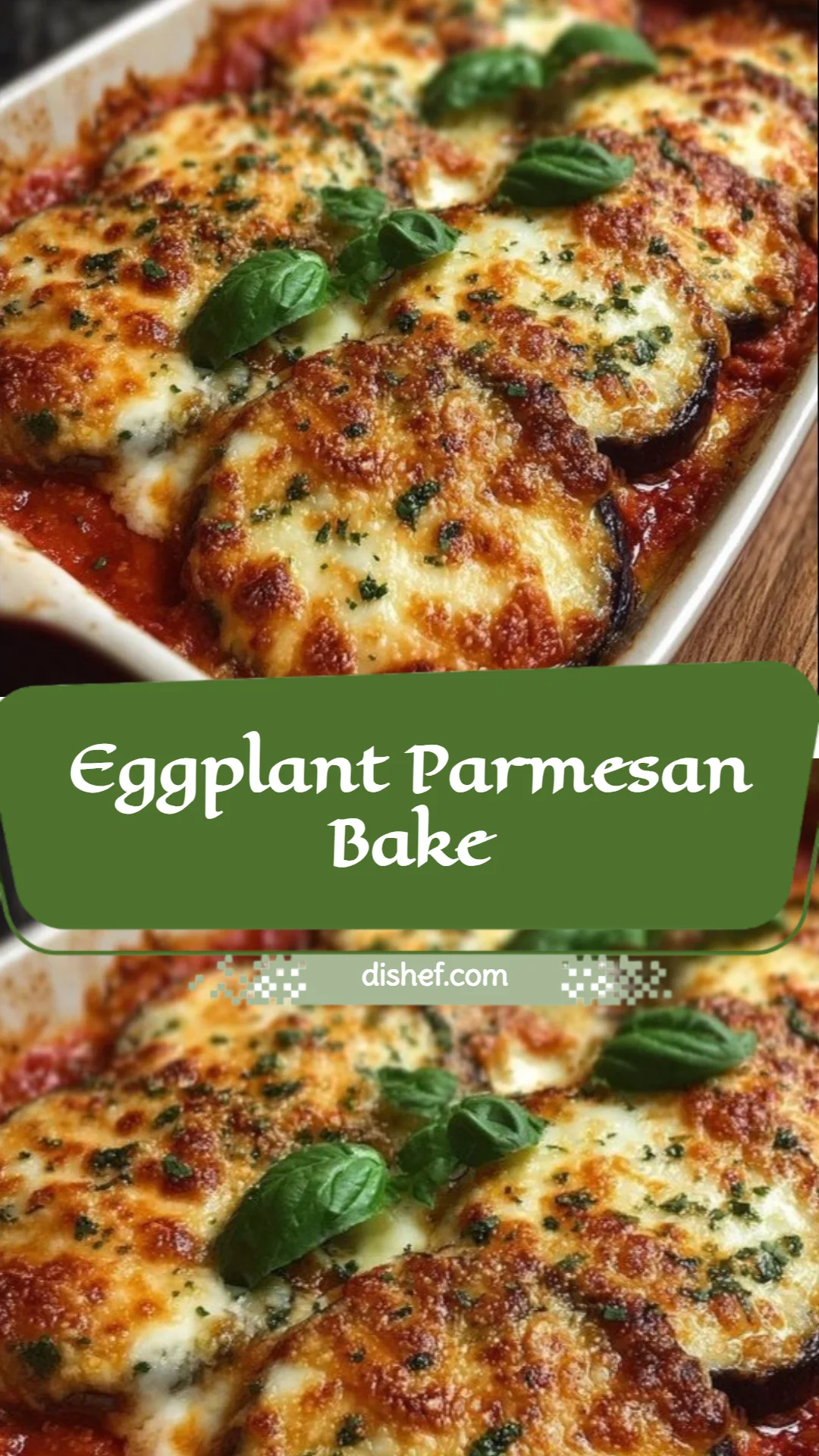 Eggplant Parmesan Bake